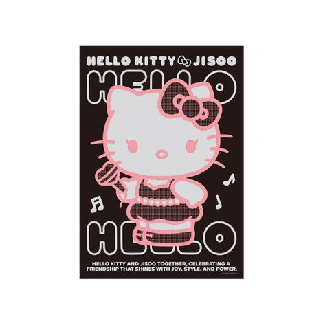 HELLO KITTY x JISOO - Art Print Poster (A1)