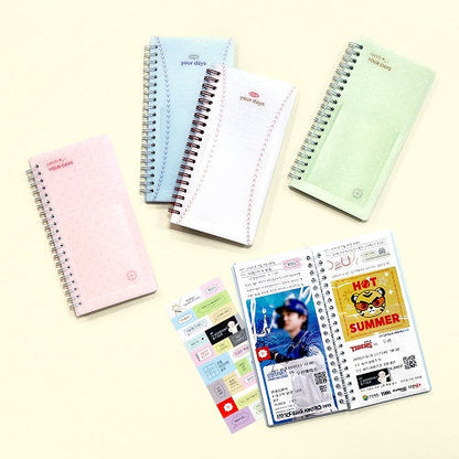 Be on D - Handy Ticket Book Catch Your Days