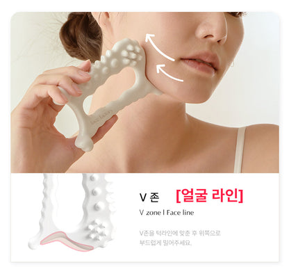 FACE FACTORY X PEANUTS - Lymphatic Drainage Facial & Body Gua Sha Massager