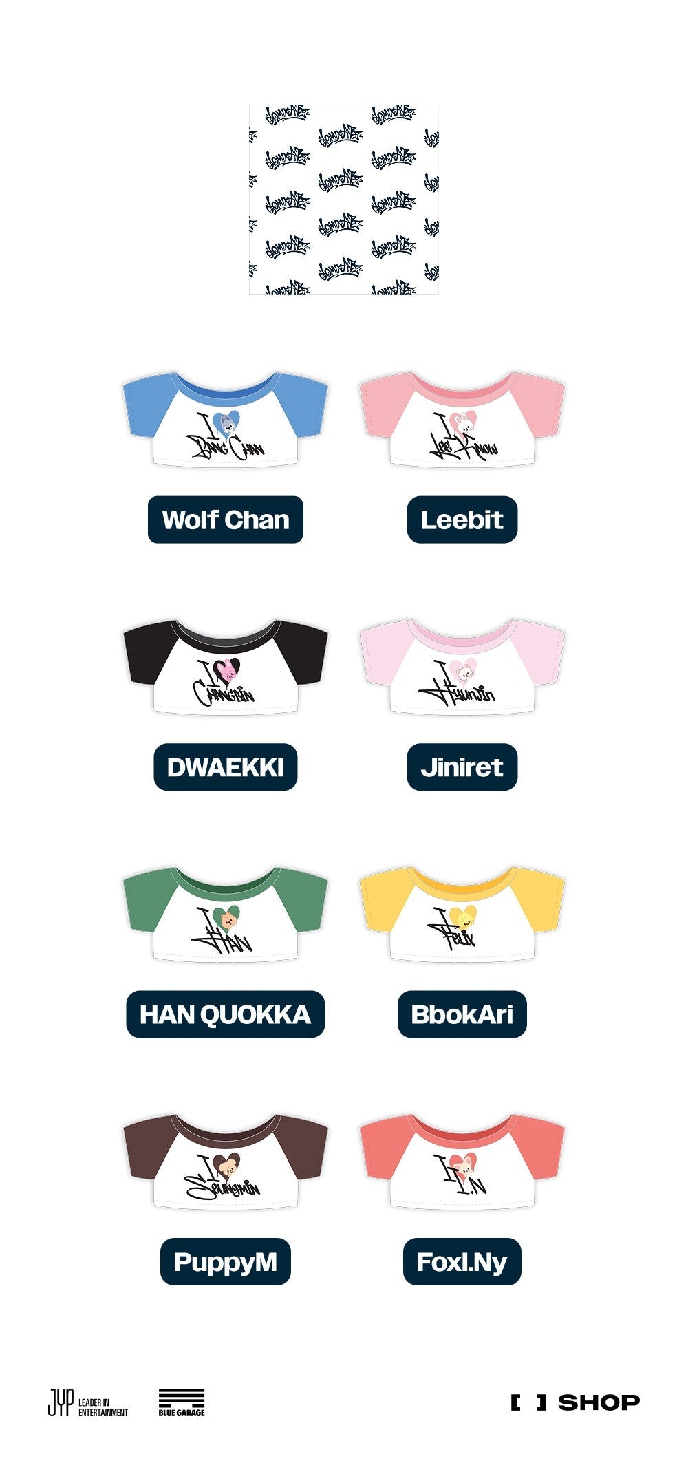 Stray Kids - [dominATE : celebrATE] SKZOO Standing Plush Outfit [Wolf Chan]