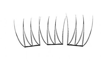 CORINGCO - TOKTOKHARA No Glue Half Eyelash