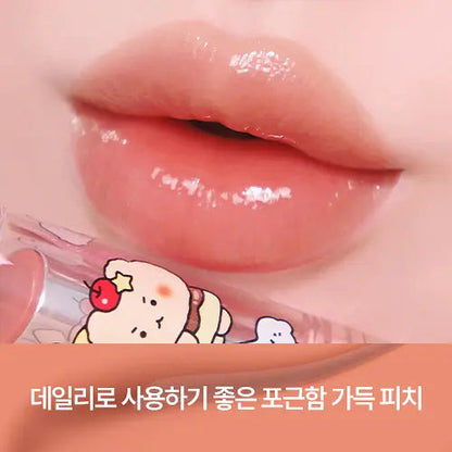 PERIPERA x MANGOMEE - Ink Mood Glow Balm - [MANGOMEE Edition] 14 COZY SPOON + Lip Stick Cap