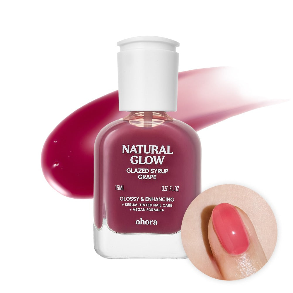 ohora - Glazed Syrup Nail Hardener (8 Colors)