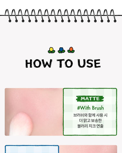 rom&nd X Miffy - Miffy Better Than Cheek Blusher