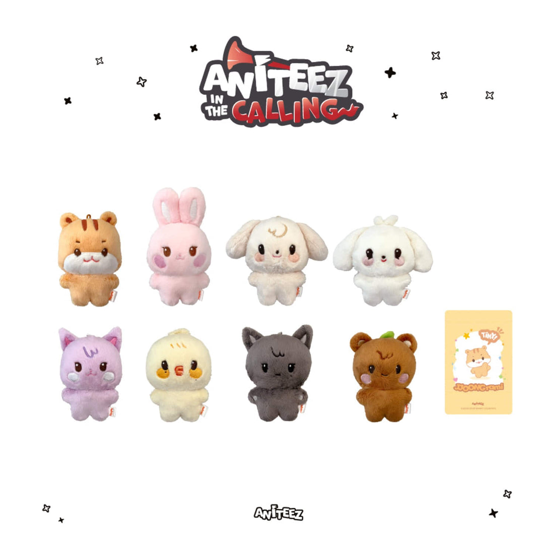 ATEEZ Aniteez in the Calling Tiny Plush Doll - JJOONGrami