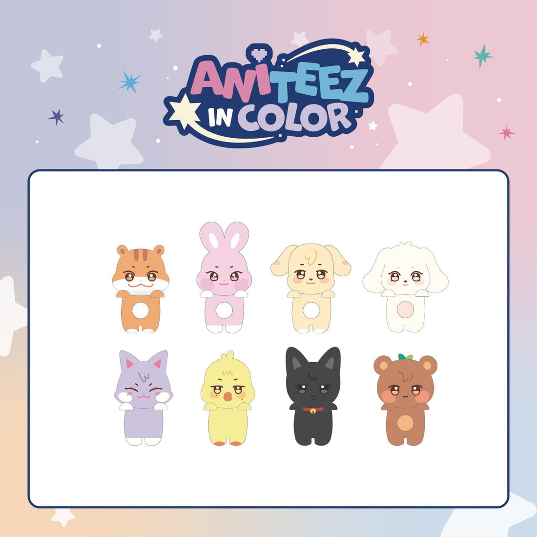 [PRE-ORDER] ATEEZ - Mini Deco Figure (ANITEEZ IN COLOR) - JJOONGrami