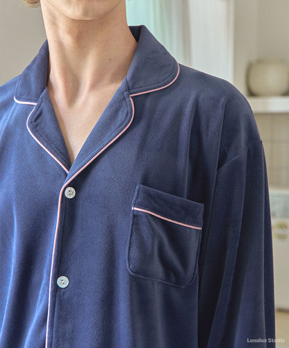 LUNALUZ MEN Ronique Mink Spandex Pajama