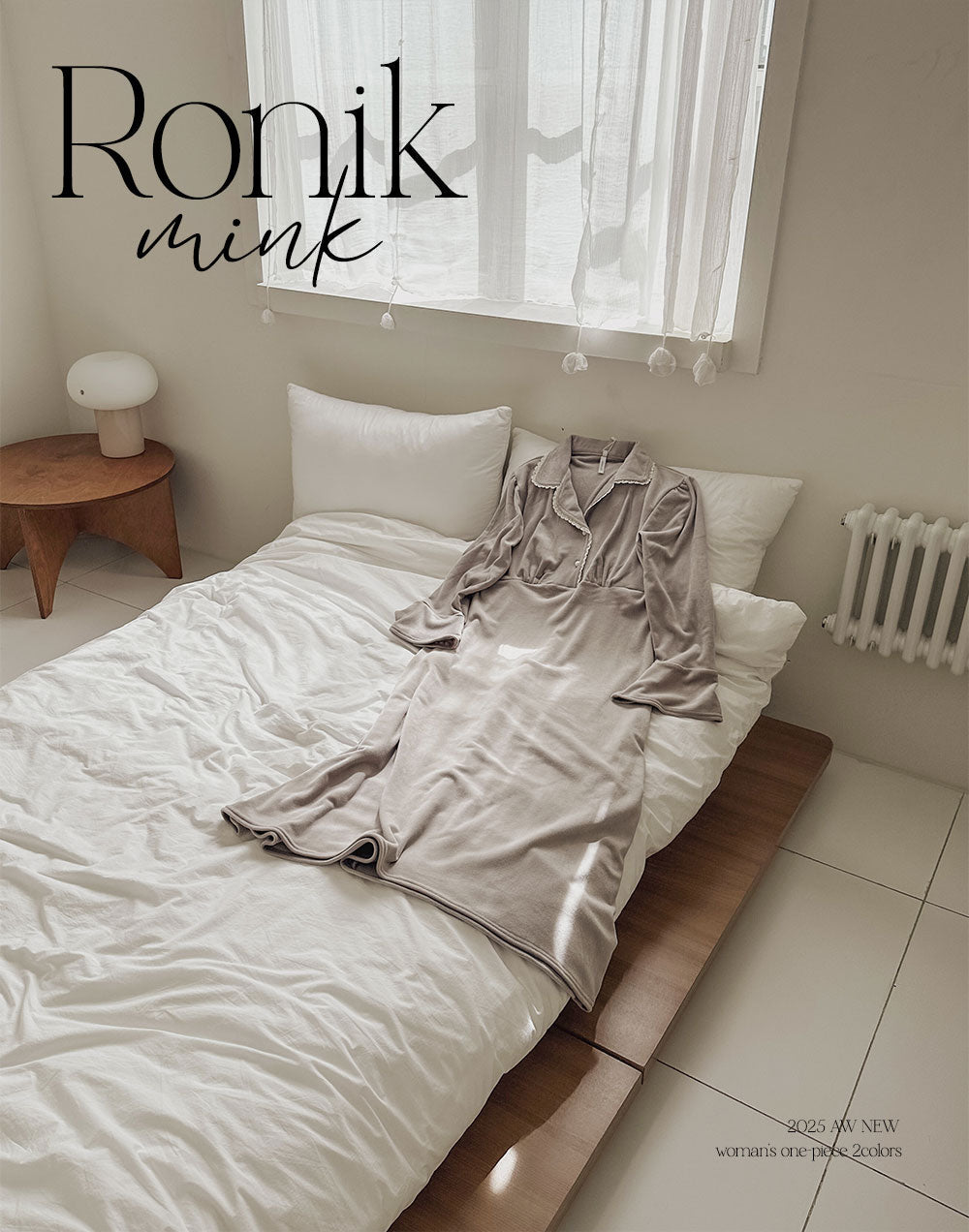 LUNALUZ WOMEN Ronique Mink Spandex Dress Pajama