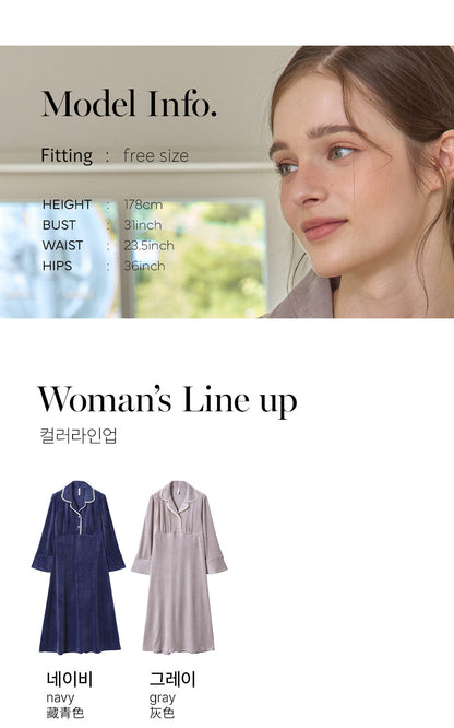 LUNALUZ WOMEN Ronique Mink Spandex Dress Pajama