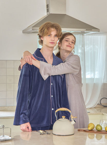 LUNALUZ MEN Ronique Mink Spandex Pajama