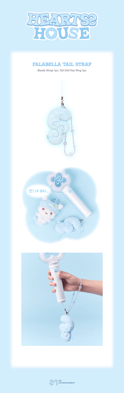 Hearts2Hearts - FANMEETING 'HEARTS 2 HOUSE' Falabella Tail Strap