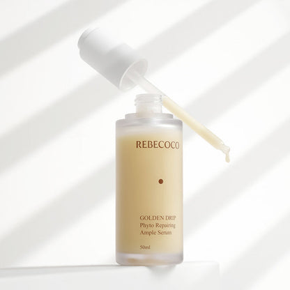 REBECOCO - Golden Drip Phyto‑Repairing Ampoule Serum