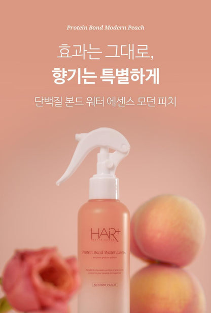 HAiR+ - Protein Bond Water Essence Modern Peach 200ml + 50ml + Smart Talk (Pokémon Collaboration)