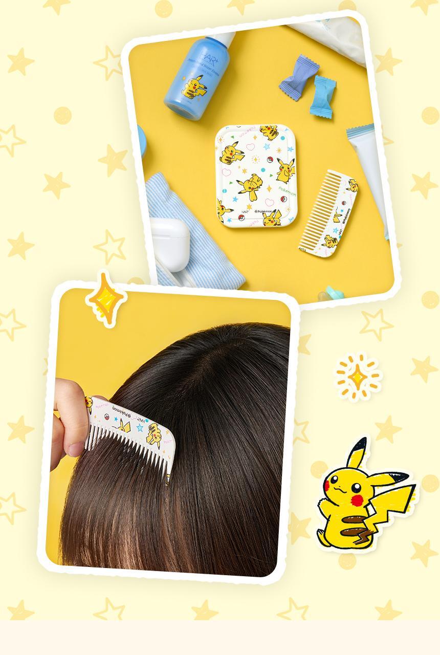 HAiR+ - Protein Bond Ampoule Essence 200ml + 50ml + Mirror & Comb Set (Pokémon Collaboration)