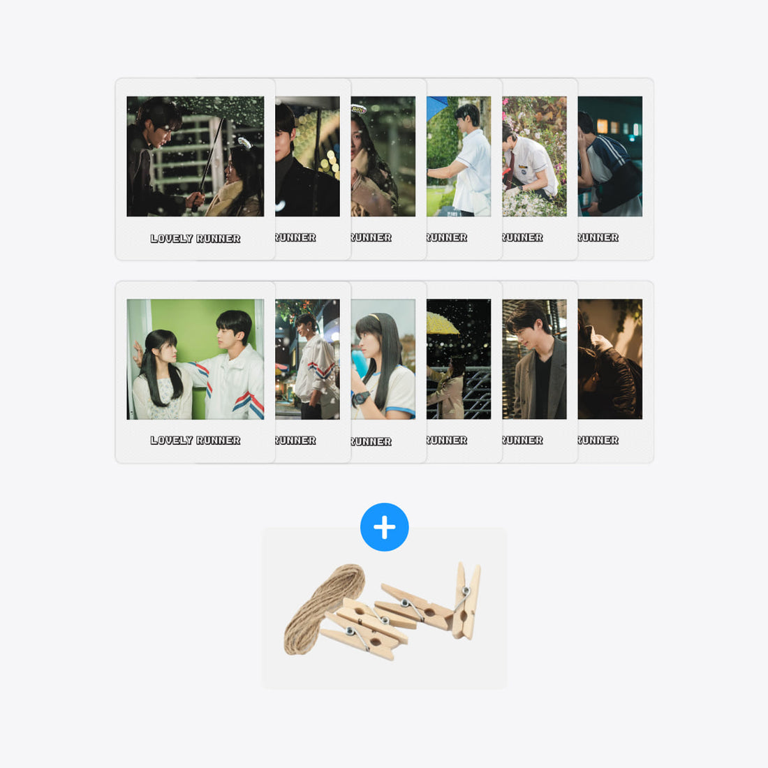 Lovely Runner POP-UP STORE Official MD - Polaroid Photocard Set