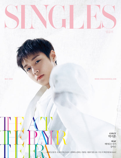 Singles Korea Magazine May 2026 PARK JI HOON Cover C