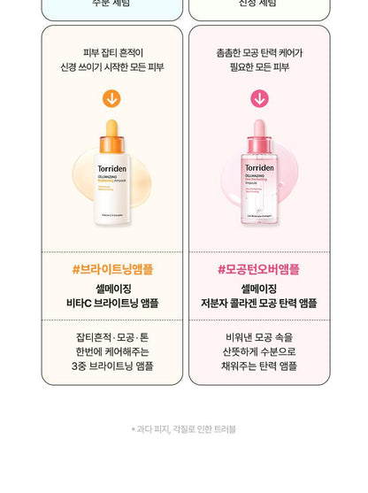 Torriden - Balanceful Control Serum 50ml + Refill 50ml + Toner Pad (10 Sheets) (CORTIS Pick)
