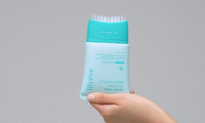 lilyeve - Scalp Turn Cica PDRN Brush Ampoule 100ml + 30ml + Jigglypuff Brush (Pokémon Collaboration)