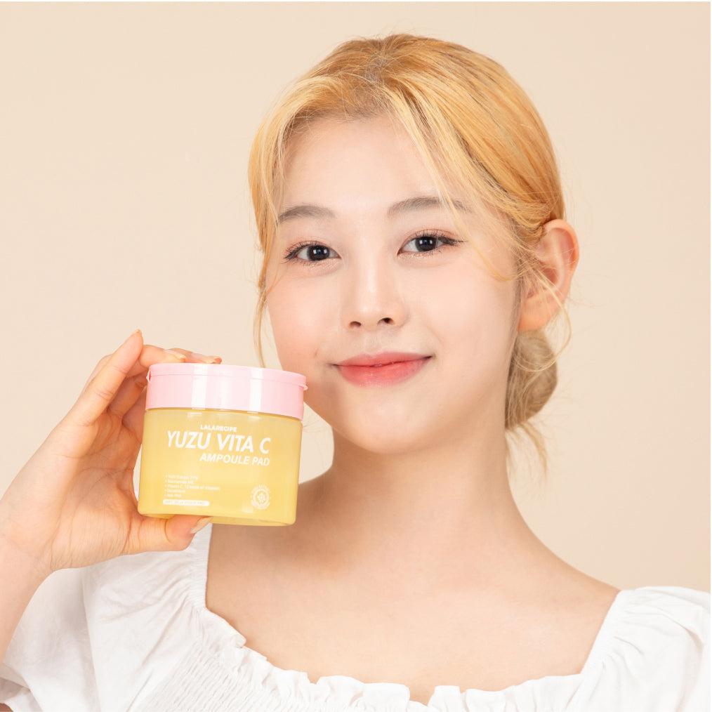 LALARECIPE - Yuzu Vita C Ampoule Pad