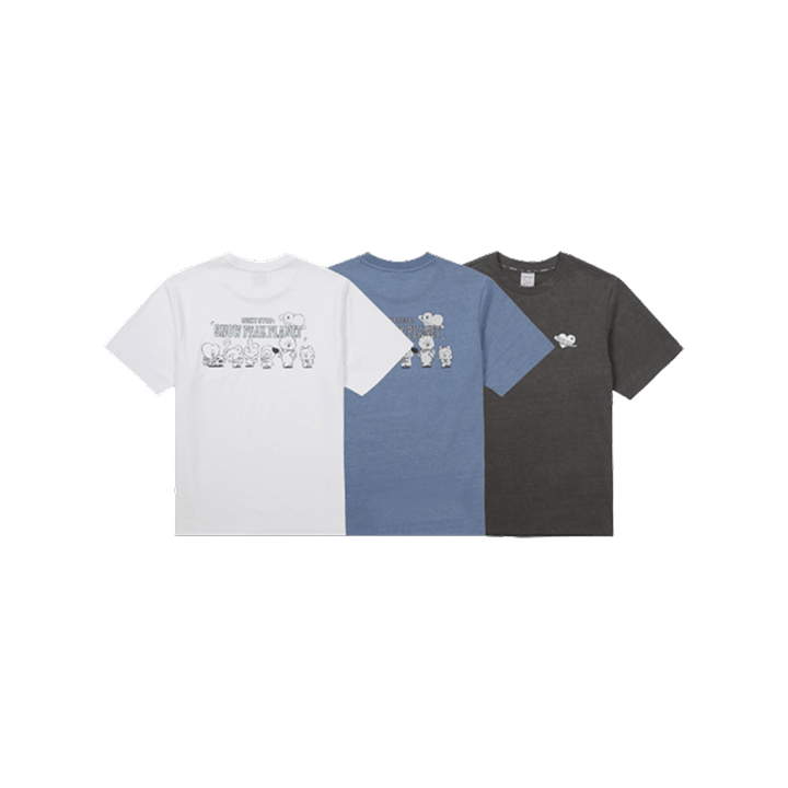 BT21 Snowpeak Graphic Short Sleeve T-Shirt