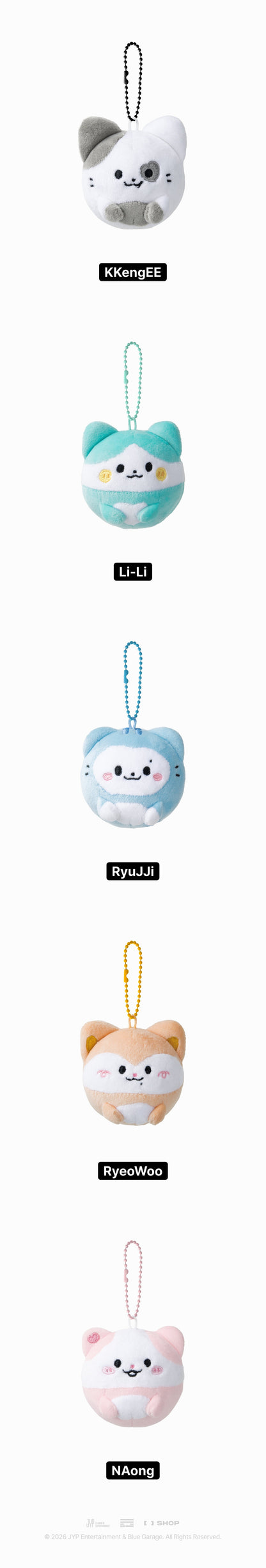 ITZY - TWINZY Ball Keyring