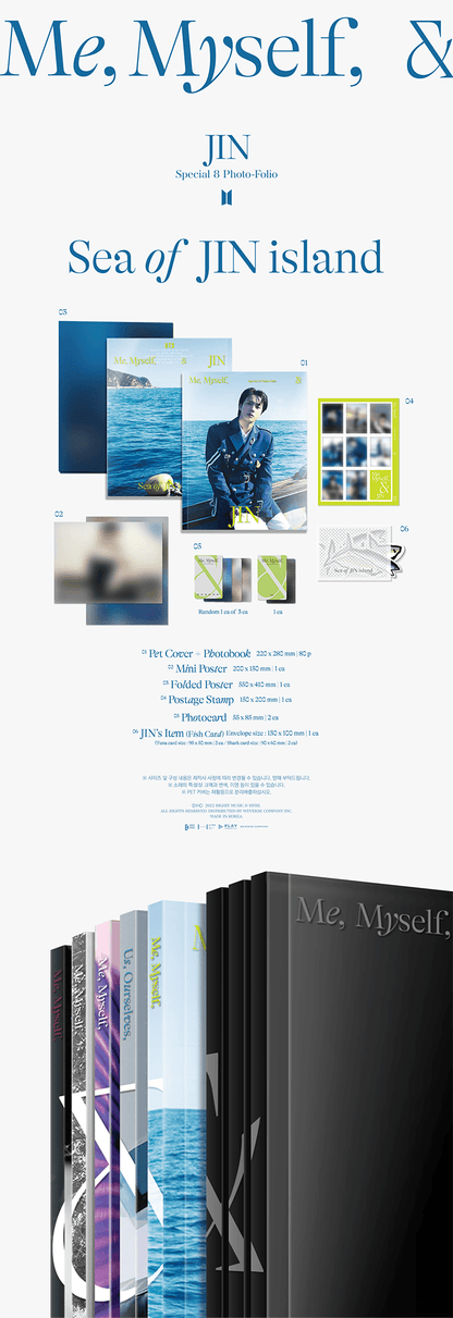 BTS - Special 8 Photo-Folio Me, Myself, and Jin ‘Sea of JIN island’