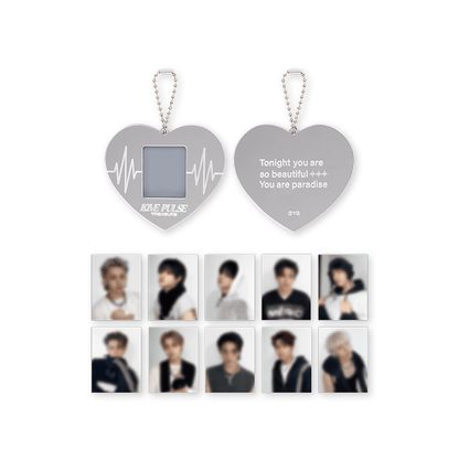 TREASURE - Lovepulse (Treasure Random Mirror Photo Keyring)