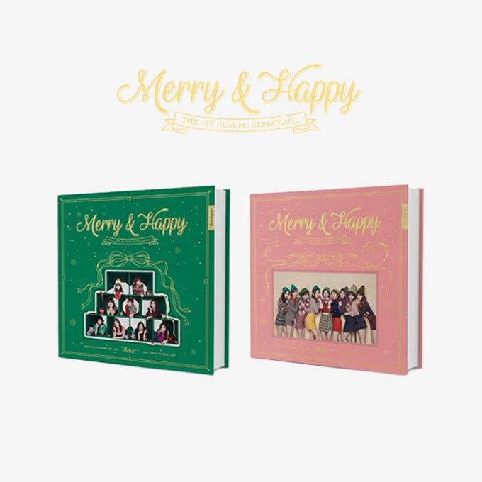 TWICE - Merry & Happy (1st Album Repackage) Random Ver.
