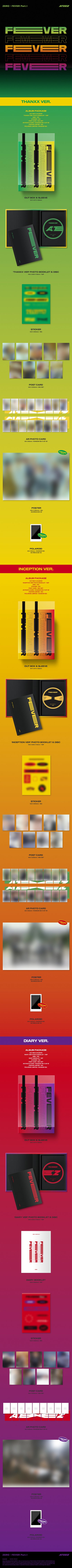 ATEEZ - ZERO : FEVER Part.1 (5th Mini Album)