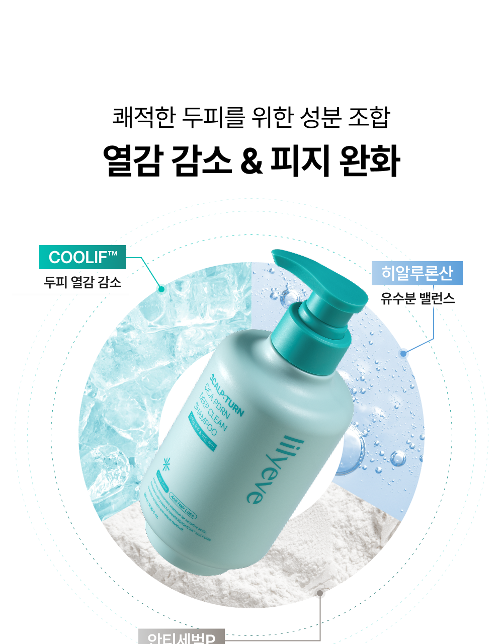 lilyeve - Scalp Turn Cica PDRN Deep Clean Shampoo 500g + 100g + Jigglypuff Pouch (Pokémon Collaboration)