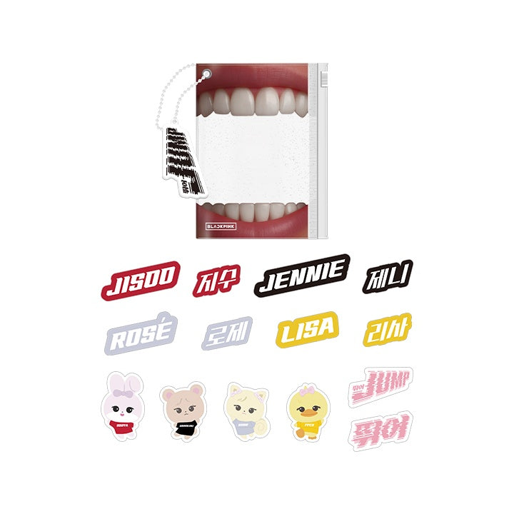 BLACKPINK - [JUMP] PVC Pouch + Sticker Set [PRE-ORDER] - YG ...