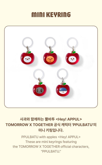 [PRE-ORDER] TOMORROW X TOGETHER - Mini Keyring (Hey! APPUL)