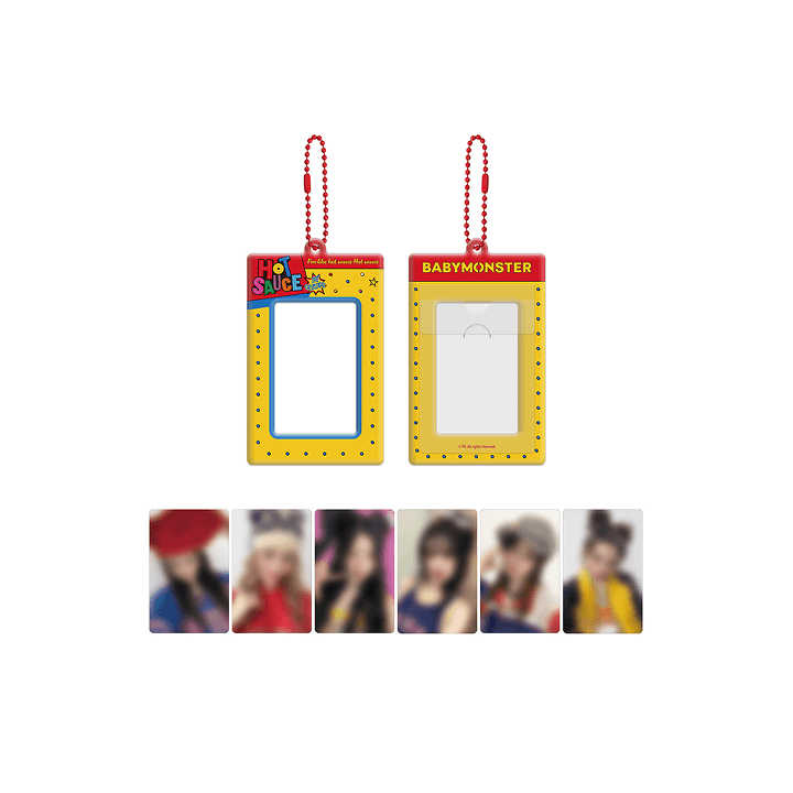 BABYMONSTER - HOTSAUCE PVC Photocard Holder