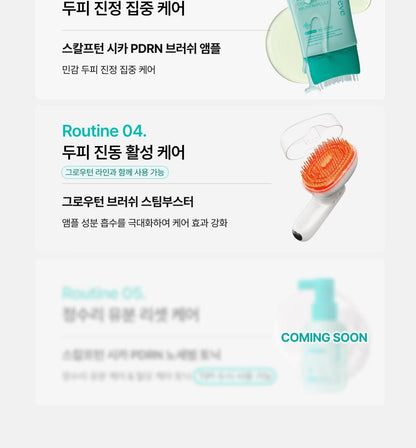 lilyeve - Scalp Turn Cica PDRN Brush Ampoule 100ml + 30ml + Jigglypuff Brush (Pokémon Collaboration)