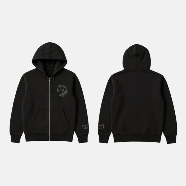 XLOV - [FIRST LOVE] Zip-Up Hoodie [Pre-Order]
