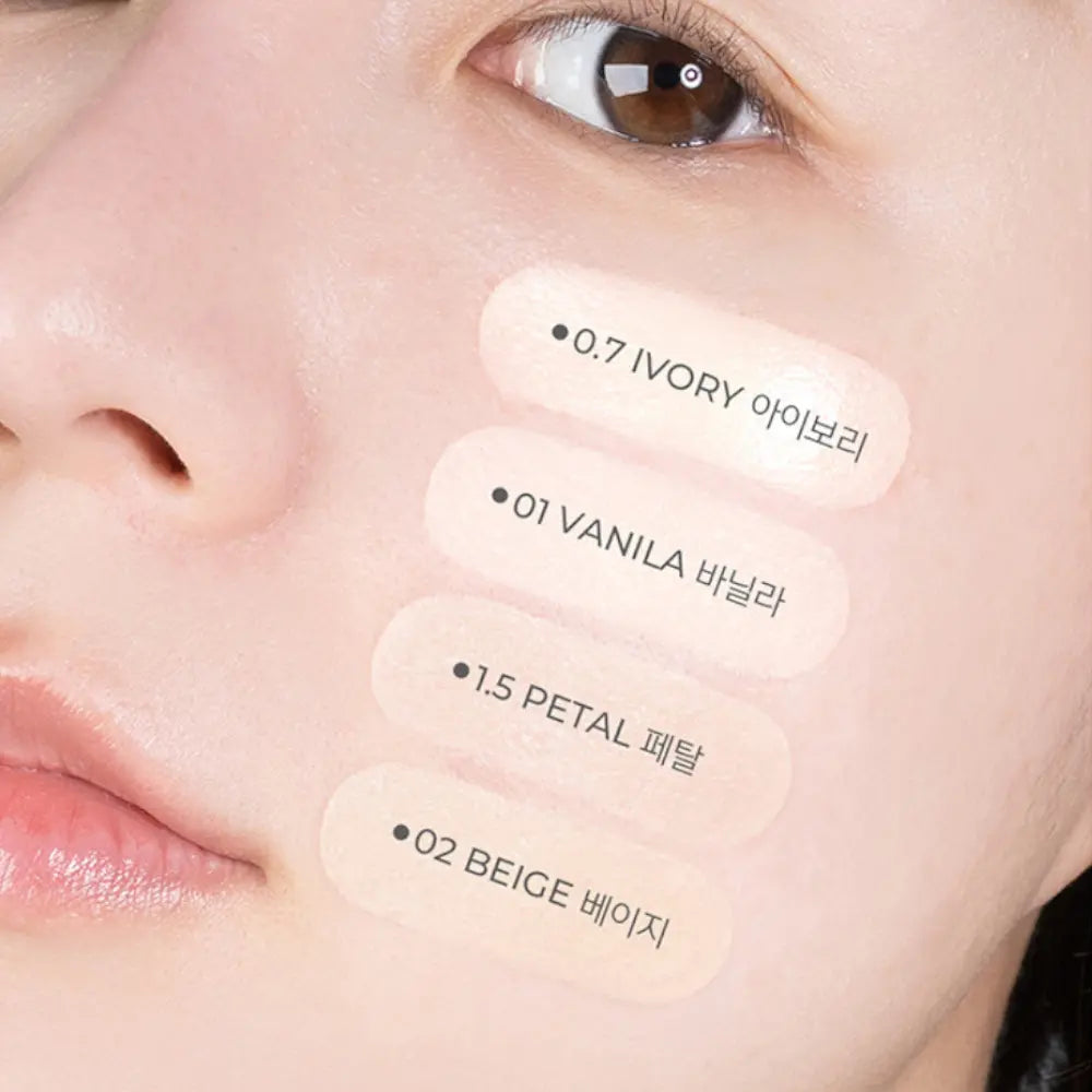 LUNA Hyper Fluid Foundation + Tension Big Puff 02 Beige