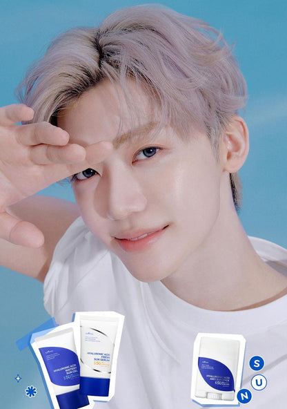 ISNTREE - Hyaluronic Acid Sun Serum 50ml (+10ml x2) (NCT JAEMIN Pick)