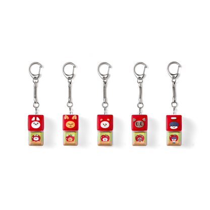 [PRE-ORDER] TOMORROW X TOGETHER - PPULBATU Keycap Keyring (Hey! APPUL) - HHM NYA RING