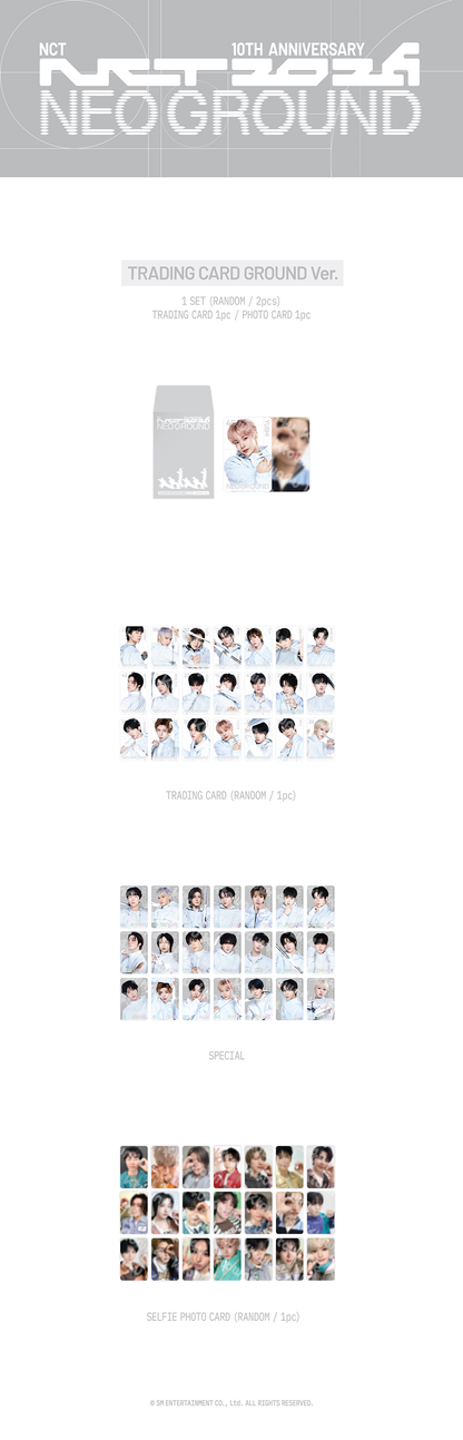 [PRE-ORDER] NCT - Random Trading Card Ground Ver. (NCT 10TH ANNIVERSARY NCT 2026 POP UP : NEO GROUND MD)