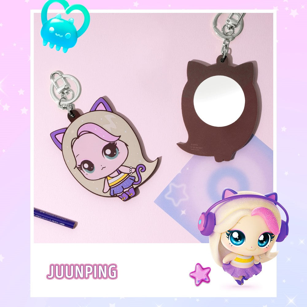 ROYCHE - Hearts2Hearts X Teenieping Pocket Mirror