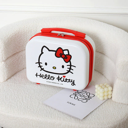 Sanrio - 14-Inch Ready Bag Carry Case - White Kitty (Face)