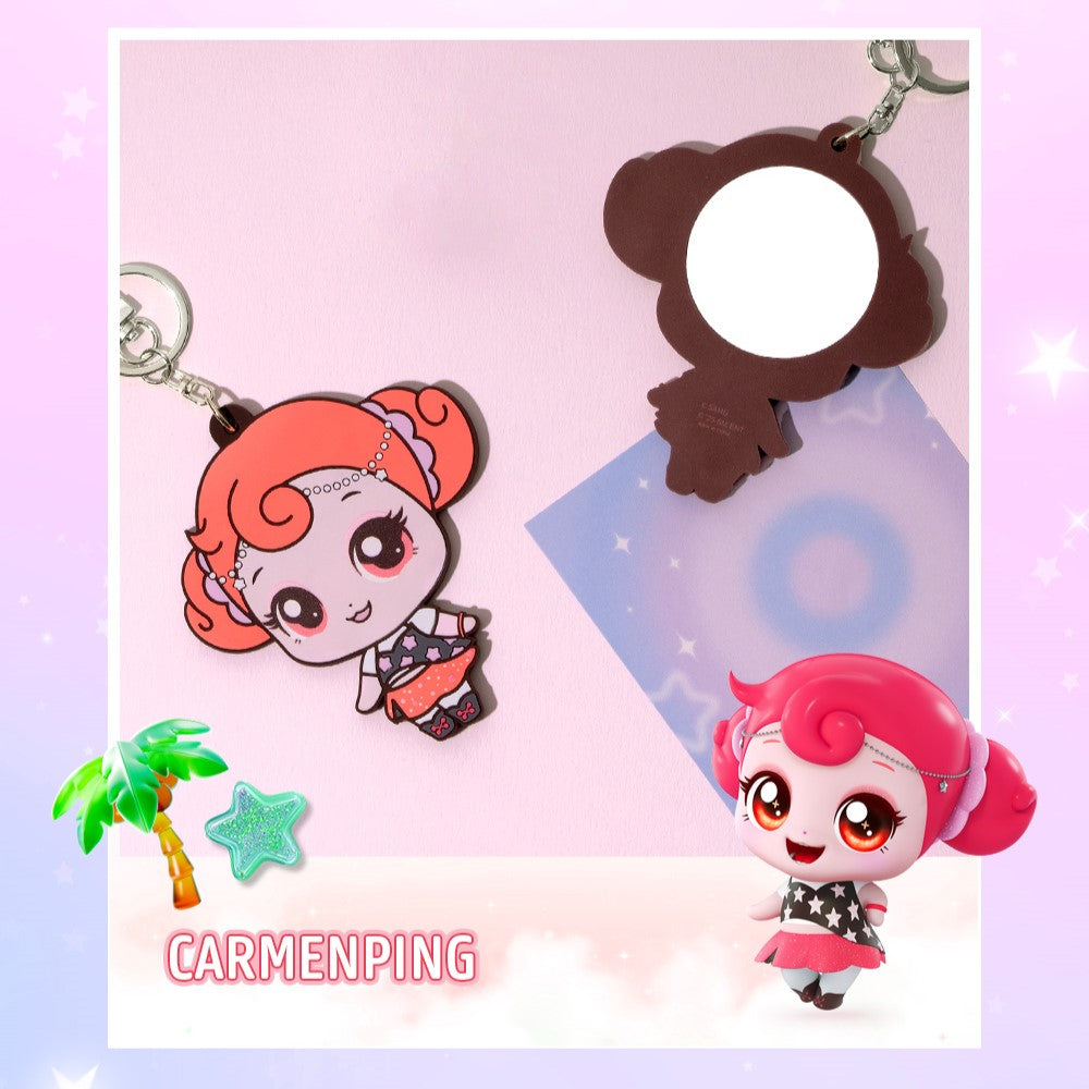 ROYCHE - Hearts2Hearts X Teenieping Pocket Mirror