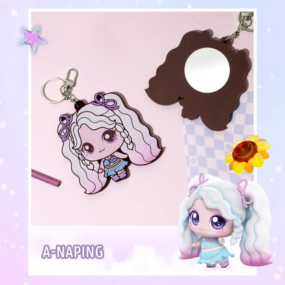 ROYCHE - Hearts2Hearts X Teenieping Pocket Mirror
