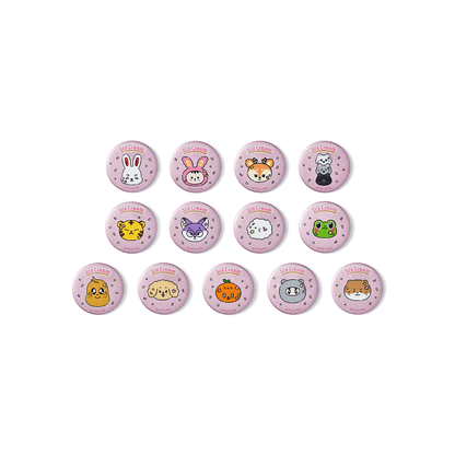 SEVENTEEN - MINITEEN Lucky Draw Random Can Badge (Ice Cream)