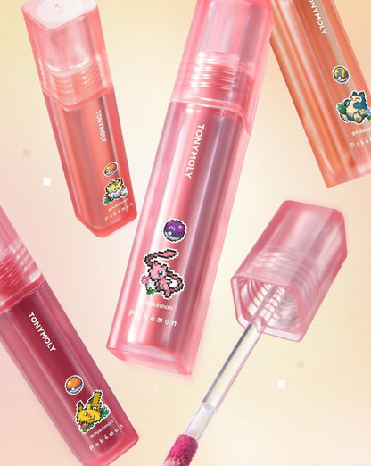 TONYMOLY - Perfect Lips Shocking Lip + Pokémon Key Cap (Pokémon Collaboration)