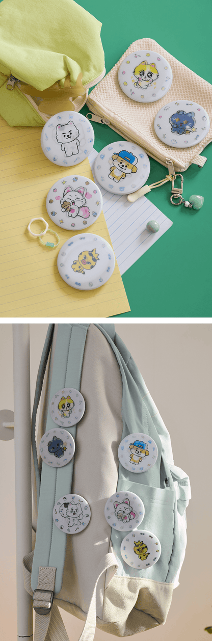 [PRE-ORDER] ENHYPEN - Lenticular Can Badge (ENCHIN)