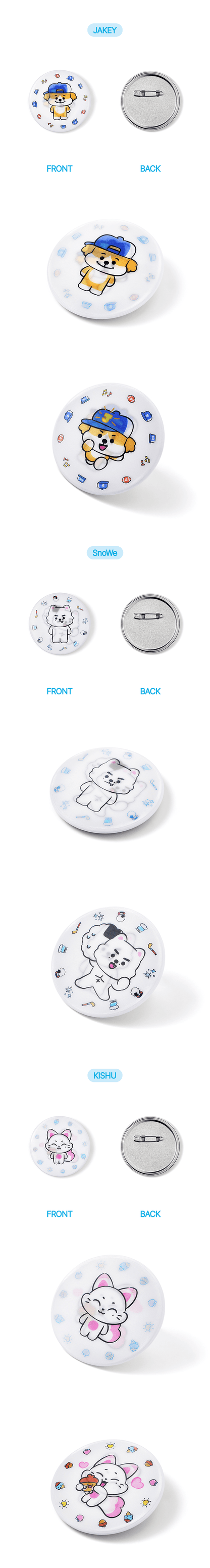 [PRE-ORDER] ENHYPEN - Lenticular Can Badge (ENCHIN)