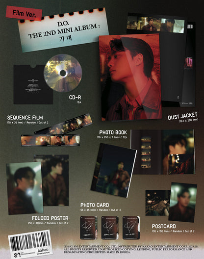 DOH KYUNG SOO - ANTICIPATION (2nd Mini Album) Film Ver.