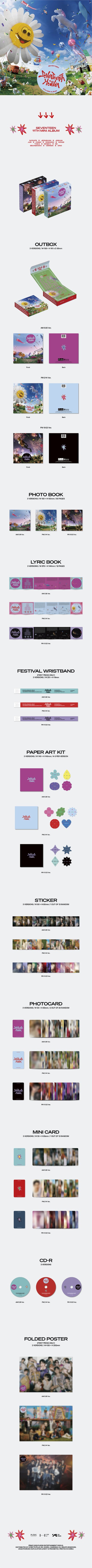 SEVENTEEN - SEVENTEENTH HEAVEN (11th Mini Album)