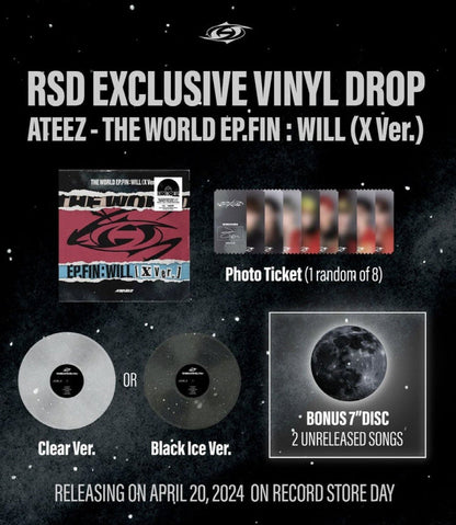 ATEEZ - The World EP.FIN : WILL (X Ver.) LP